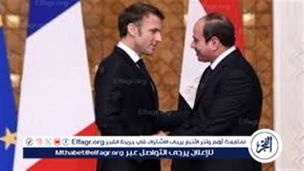 ماكرون يعبر عن تضامن فرنسا مع مصر