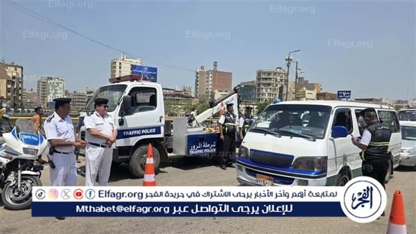 Fayoum Traffic conducts major campaign arrests 300 violations