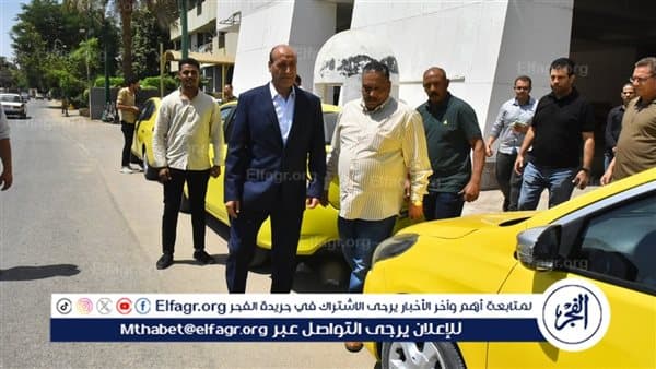 Assiut governor reviews 15 new taxis