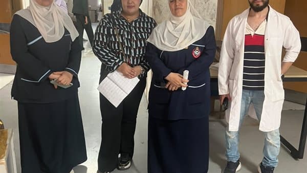 Dakahlia Health Director monitors therapeutic teams on campaign start