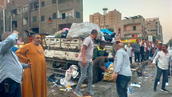 حي الهرم يضبط 26 جونية وفرز ويزيل 11 خيمة للفريزة