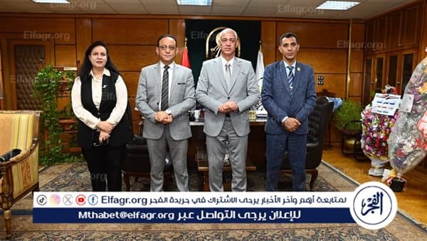 عبدالمولى يلتقي مدير البنك القومي للبحث العلمي
