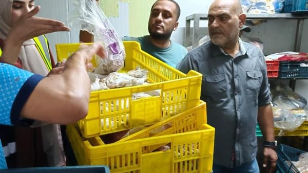 ضبط طن ونصف من الدواجن الفاسدة في قليوب