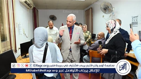Assiut University President Checks Electronic Coordination