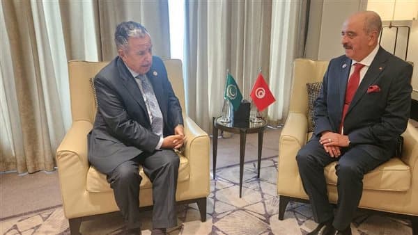 نبيل فهمي يلتقي بوزير خارجية تونس