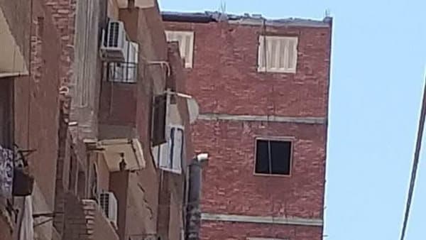 انهيار سقف يتسبب في وفاة وإصابة في طوخ