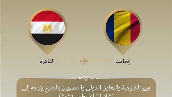 Foreign Minister Leads Egypt-Chad Talks