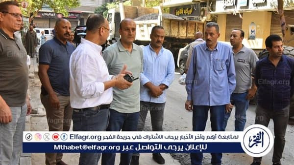 Assiut Governor reviews East District paving project