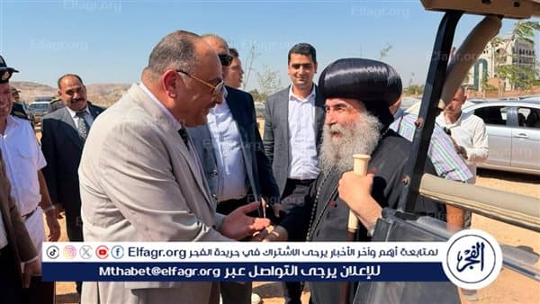 مساعد وزير الداخلية يتفقد أمن دير درنكة