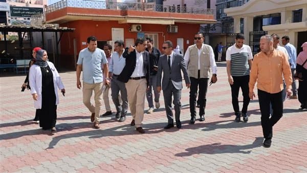 Minufiya Governor Reviews Ophthalmology Hospital Construction