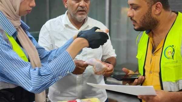 مصادرة 200 كجم من اللحوم الفاسدة في بنها