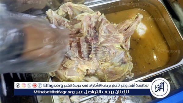 اتلاف 114 كيلو من اللحوم والدواجن الفاسدة في الفيوم