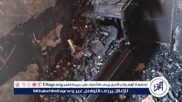 زوج يضرم النار في منزل حماه بالمنيا