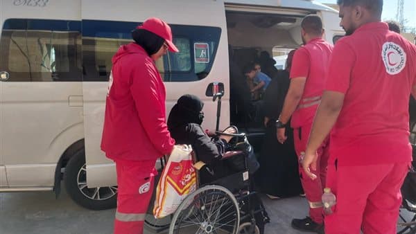 مصر الأحمر يواصل دعم جرحى فلسطين عبر رفح