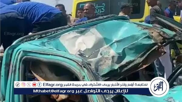 أم تودع ابنها بعد وفاته في حادث الدواويس