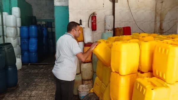 Large oil and honey seizure in East Shubra