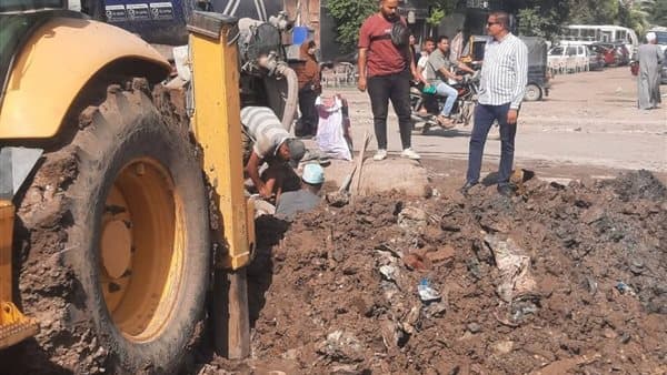 Leak in front of Bahtim Hospital addressed