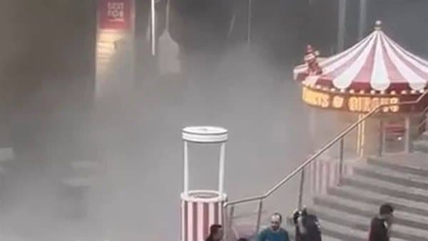 حادث داخل مول بالتجمع الثالث