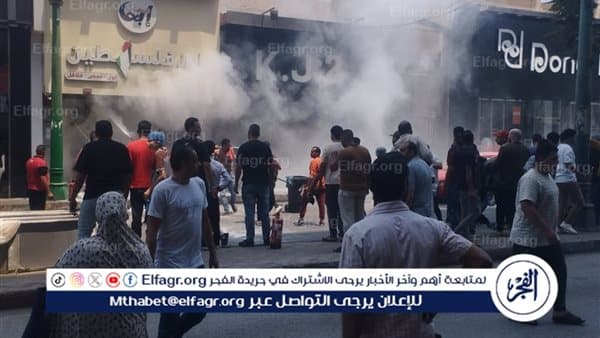 Minya Civil Defense Controls Restaurant Fire