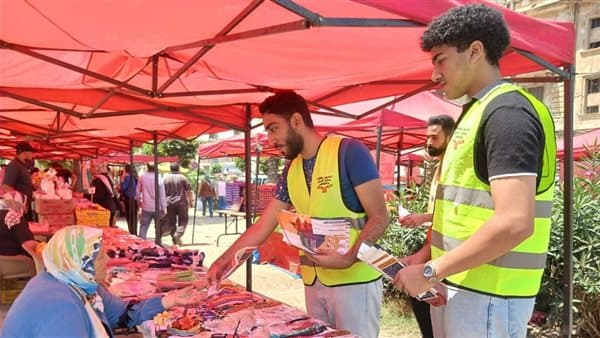 حملة توعوية تصل إلى 400 مستفيد بمنطقة المنشية