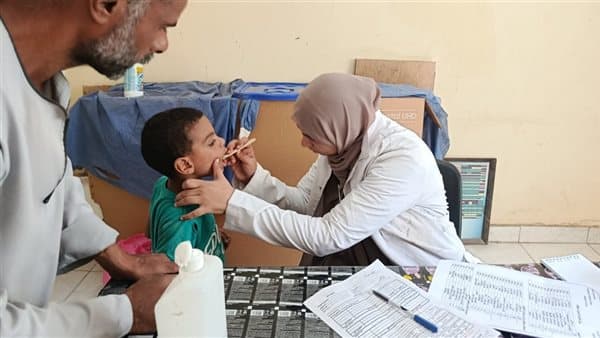 614 residents examined in Hijaza Qibli convoy