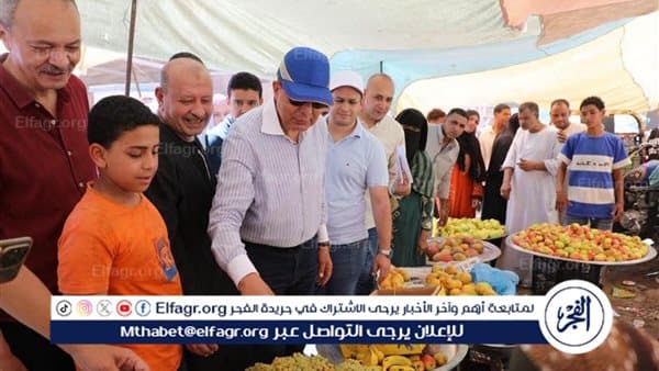 Minya governor enforces supply campaigns and issues 4547 violations in July