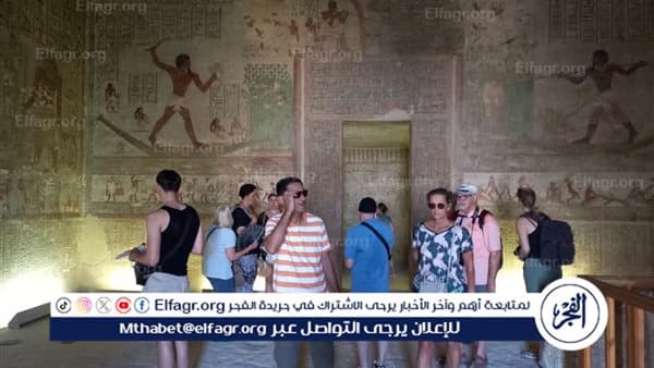Tourism rises at Beni Hassan and Tell al-Amarna