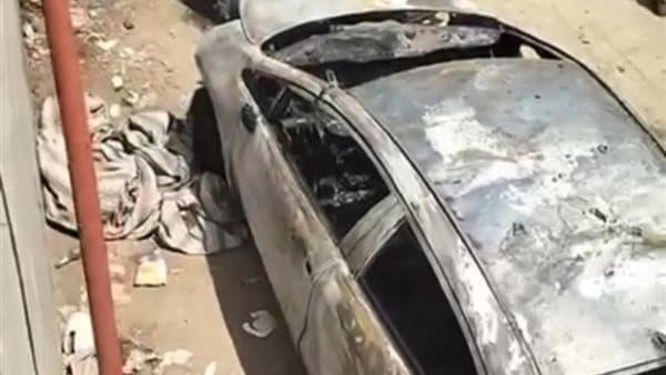 Fire in Shubra El Kheima garage