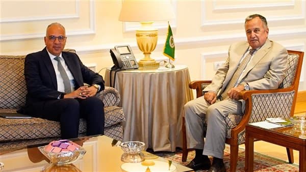 Arab League Chief Meets Egypt Water Minister