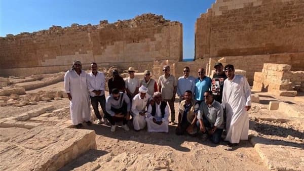 Tourism Minister Inspects Taposiris Magna