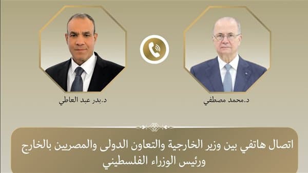 Foreign Minister discusses Palestinian updates with Prime Minister