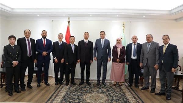 وزير الزراعة يستقبل وفد إيكاما الصينية لتوطين المبيدات