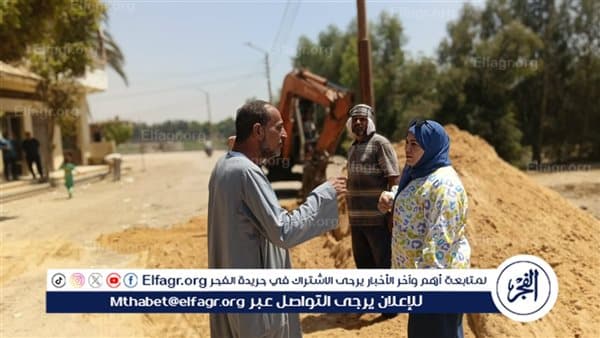 Assiut Governor improves Sahel Selim water network