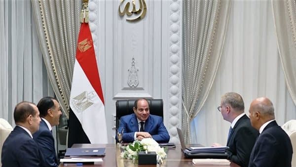 السيسي يطلع على إنتاج النفط والغاز