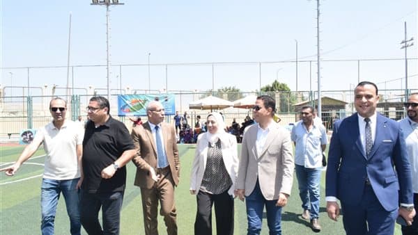 Benha University President at Delta Sports Fest