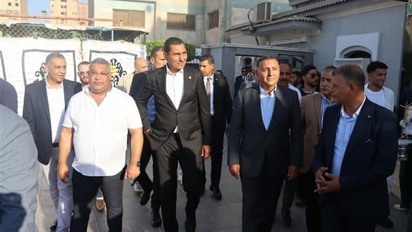 Qalyubia Governor Opens Padel Courts and Play Park