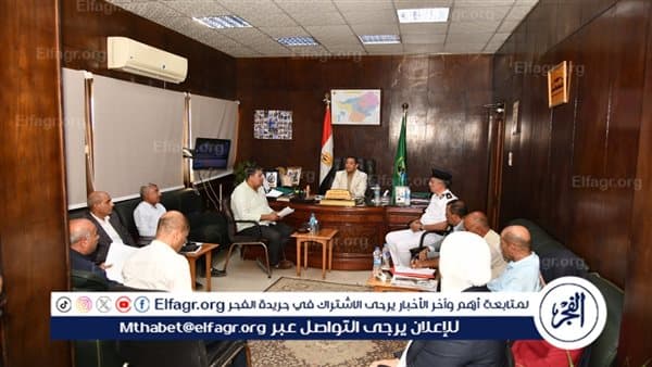 سكرتير الفيوم يتابع استعدادات موجة 30 لوقف التعديات على أملاك الدولة