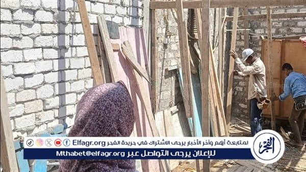 إزالة 9 مخالفات بناء في أسيوط وتطوير طريقي العفادرة وتاسا