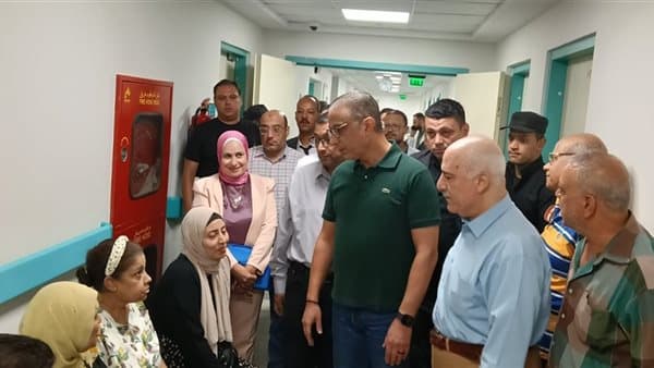 Giza Inspector Checks Boulaq El Dakrour Hospital