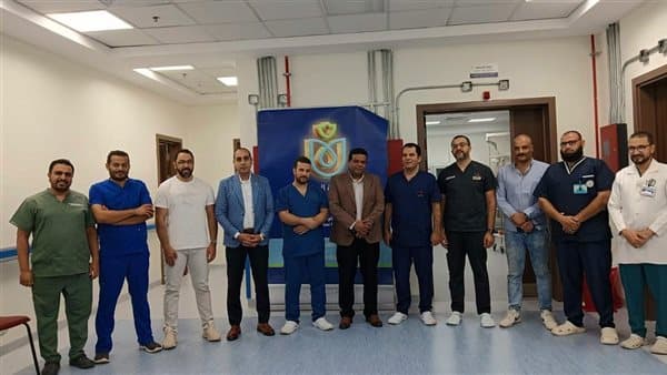 توسيع الصمام الرئوي لطفل في مجمع الفيروز
