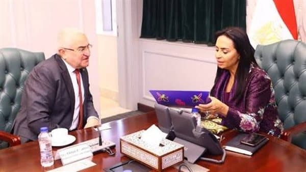 Social Solidarity Minister meets Azerbaijani envoy on cooperation
