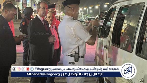 مدير أمن سوهاج يقود حملة أمنية ومرورية