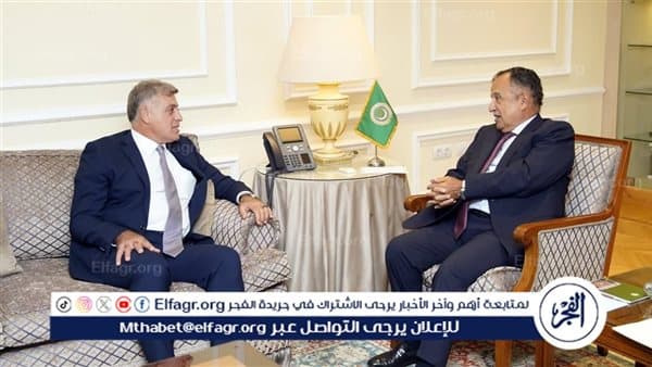 نبيل فهمي يلتقي برئيس سلطة النقد الفلسطينية