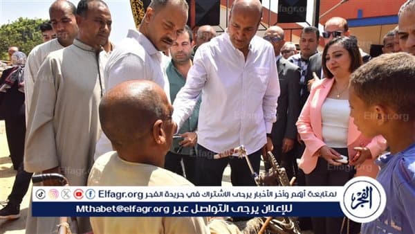 Assiut Governor Provides Elderly With Special Needs Wheelchair