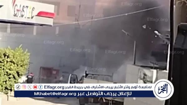 Civil Protection manages taxi fire at Fayoum gas station