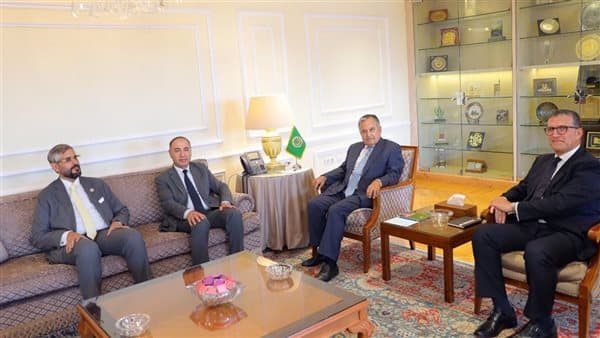 Arab League Secretary-General Meets Libyan Foreign Affairs Official