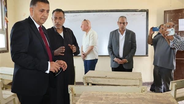 Qalyubia Governor Checks School Readiness