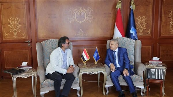 Osama Rabea discusses cooperation with Lloyd's List CEO