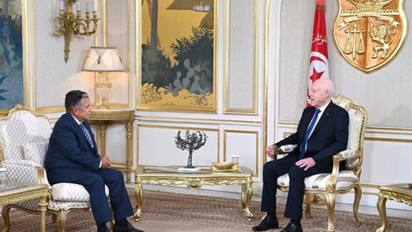 Tunisian president meets Arab League chief