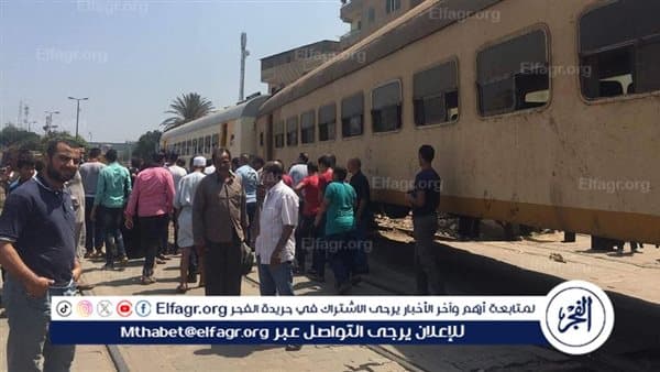 طالب يقتل في حادث قطار ببني سويف